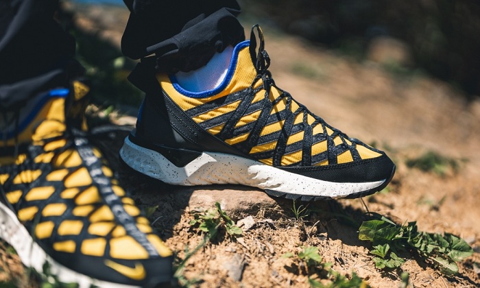 nike acg react terra gobe on feet